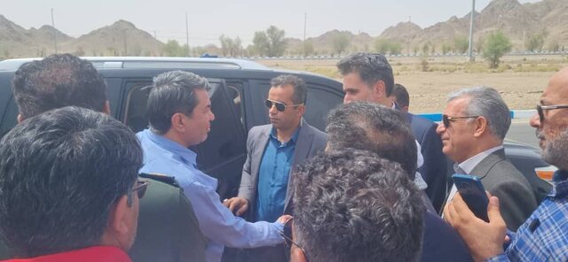 بازدید استاندار کرمان از مناطق سیل‌زده شهرستان قلعه گنج