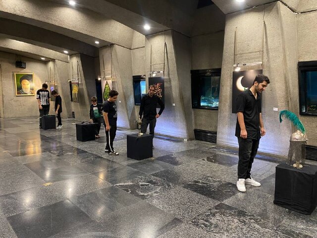 ادوات تعزیه در برج آزادی