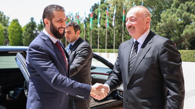 توافق علیاف با جولانی برای صادرات گاز به سوریه توافق علیاف با جولانی برای صادرات گاز به سوریه