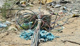 هشدار درباره خطر برق‌گرفتگی ۷۰ هزار نفر ساکن حاشیه شهر چابهار