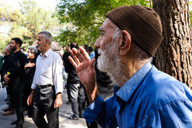 تشییع پیکر مطهر ۷ شهید حمله رژیم صهیونیستی - کاشان