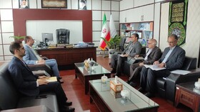 برگزاری نشست رئیس جهاددانشگاهی خراسان جنوبی با رئیس سازمان مدیریت و برنامه ریزی