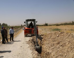 آغاز عملیات اجرایی آب‌رسانی به سه‌راه جندالله به طول بیش‌از ۷ هزار متر