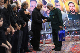 سردار اسماعیل قاآنی در مراسم بزرگداشت شهدای نیروی سپاه پاسداران