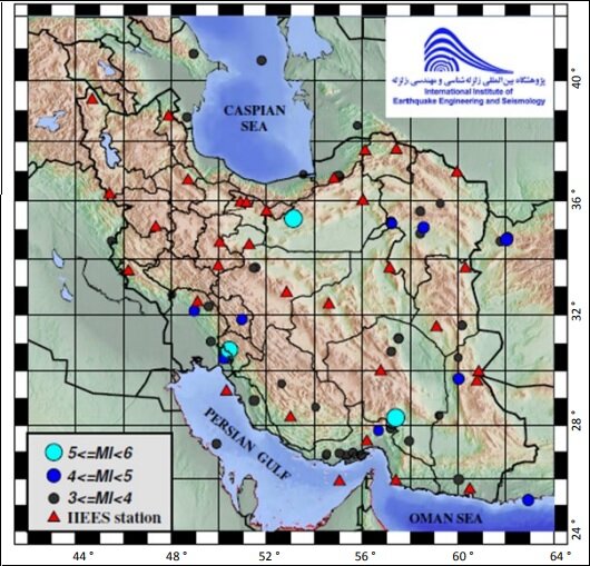 ثبت ۶۶ زمینلرزه با بزرگای بیش از ۲ در خرداد/ وقوع شدیدترین زلزله در سمنان