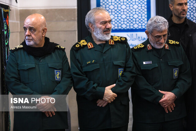 مراسم بزرگداشت شهدای نیروی قدس سپاه پاسداران