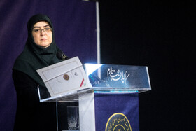 فاطمه مهاجرانی، سخنگوی دولت در نشست خبری 