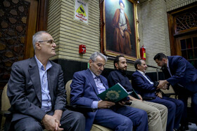 محمد‌باقر نوبخت در مراسم یادبود حسین طیب‌نیا