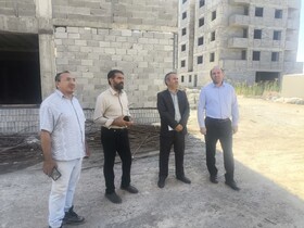 پیشرفت ۴۷ درصدی پروژه ۲۴۰ واحدی مسکن ملی بیله‌سوار
