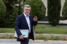 محمدرضا ظفرقندی، وزیر بهداشت، درمان و آموزش پزشکی در حاشیه جلسه هیات دولت - ۲۵ تیر