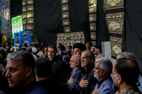 مسعود پزشکیان، رییس جمهور در آیین گرامیداشت ۵۷ شهید اقتدار ارتش