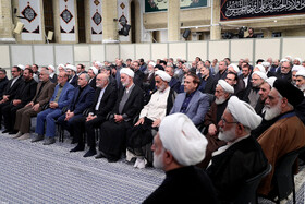 دیدار رئیس و مسئولان عالی قوه قضائیه با رهبر انقلاب