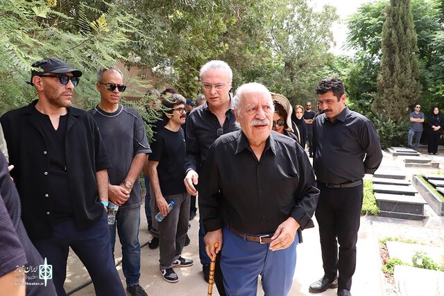 بازیگر محبوب و بی‌حاشیه به خاک سپرده شد
