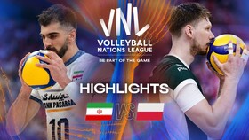 خلاصه بازی والیبال ایران و لهستان