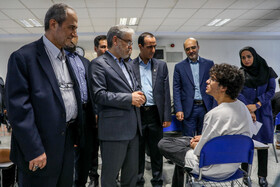 بازدید حسین سیمایی صراف، وزیر علوم، تحقیقات و فناوری از روند برگزاری نوبت دوم کنکور ۱۴۰۴ - دانشگاه علم و صنعت تهران