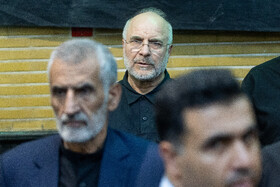 محمدباقر قالیباف، رئیس مجلس در مراسم بزرگداشت شهیدان ربانی و محرابی