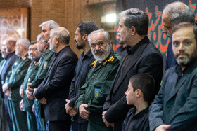 سردار علی فدوی، جانشین فرمانده سپاه در مراسم بزرگداشت شهیدان ربانی و محرابی