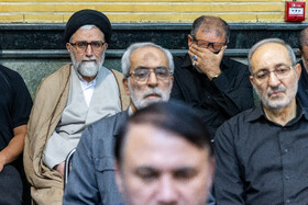 سید اسماعیل خطیب، وزیر اطلاعات در مراسم بزرگداشت شهیدان ربانی و محرابی