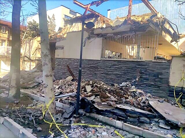 خانه اقبالیان، همدان خطر تخریب نزدیک است!