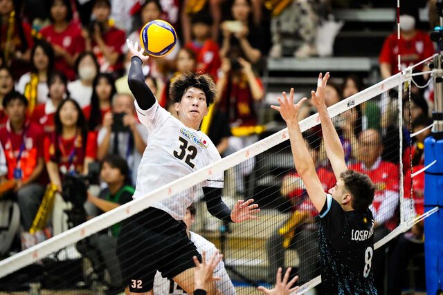 بازگشت جانانه ساموراییها مقابل آرژانتین/ شکست والیبال آلمان مقابل ترکیه