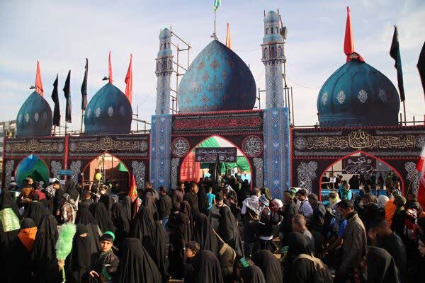 آغاز فعالیت موکب مسجد جمکران در عمود ۱۰۹۰ از دهم صفر