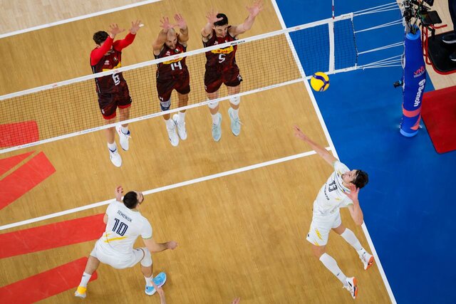 برد سخت والیبال ایتالیا مقابل اوکراین برد سخت والیبال ایتالیا مقابل اوکراین