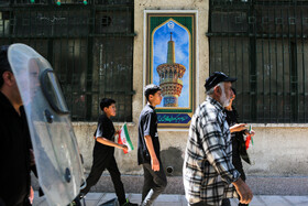 مراسم تشییع پیکر شهید سید حسن حسینی نژاد - مشهد