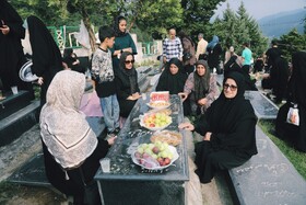 آیین عَید ماه ۲۶ تبری عید مردگان سوادکوه-مازندران