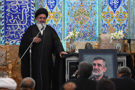 مراسم گرامیداشت شهید سرلشکر امیرعلی حاجی‌زاده  - اصفهان
