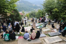 آیین عَید ماه ۲۶ تبری عید مردگان سوادکوه-مازندران