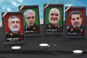 مراسم گرامیداشت شهید سرلشکر امیرعلی حاجی‌زاده  - اصفهان