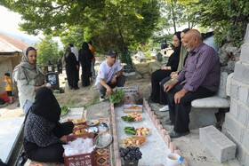 آیین عَید ماه ۲۶ تبری عید مردگان سوادکوه-مازندران