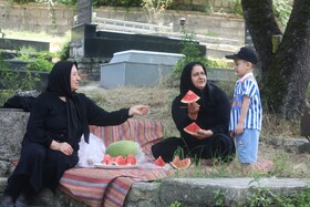 آیین عَید ماه ۲۶ تبری عید مردگان سوادکوه-مازندران