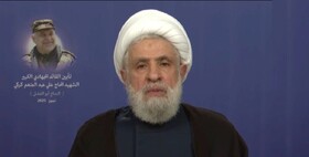شیخ نعیم قاسم: هدف از تجاوزات اسرائیل، توسعه‌طلبی است