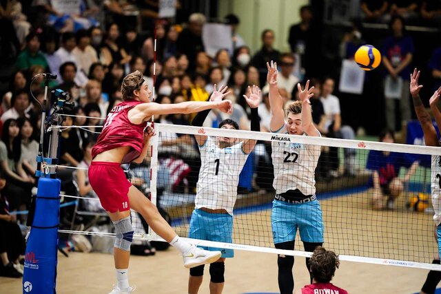 شکست والیبال آرژانتین مقابل آمریکا شکست والیبال آرژانتین مقابل آمریکا