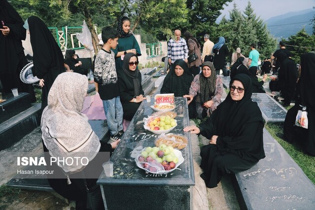 آیین عَید ماه ۲۶ تبری عید مردگان سوادکوه-مازندران