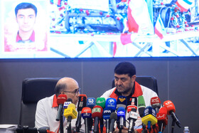نشست خبری پیرحسین کولیوند، رییس جمعیت هلال احمر