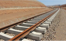 پیشرفت ۹۳ درصدی راه‌آهن اردبیل - میانه