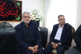 حضور جمعی از مدیران رسانه‌ای کشور در منزل شهید سرلشکر حسین سلامی