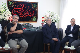حضور جمعی از مدیران رسانه‌ای کشور در منزل شهید سرلشکر حسین سلامی