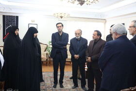 حضور جمعی از مدیران رسانه‌ای کشور در منزل شهید سرلشکر حسین سلامی