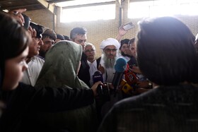بازدید والی هرات از اردوگاه سفید سنگ شهرستان فریمان
