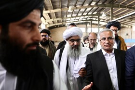 بازدید والی هرات از اردوگاه سفید سنگ شهرستان فریمان