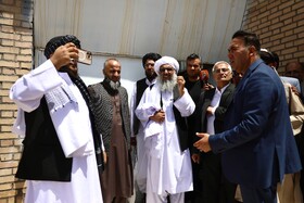 بازدید والی هرات از اردوگاه سفید سنگ شهرستان فریمان