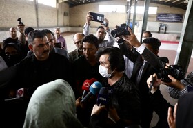 بازدید والی هرات از اردوگاه سفید سنگ شهرستان فریمان
