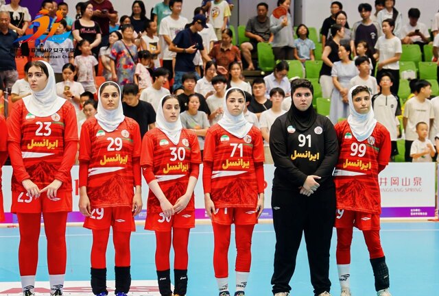 ششمی دختران هندبال در آسیا با شکست برابر هند