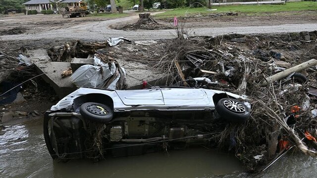 عکس: آناتولی هشدار سیل و گرما برای میلیونها نفر در سراسر آمریکا