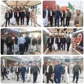 مرز میرجاوه آماده ورود زائران پاکستانی