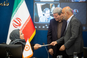 احمد میدری، وزیر کار تعاون و رفاه اجتماعی در آیین افتتاح پروژه‌های سازمان بهزیستی