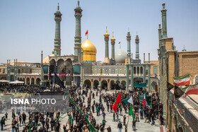 مراسم عزاداری شهادت امام سجاد(ع) در حرم بانوی کرامت برگزار می‌شود
